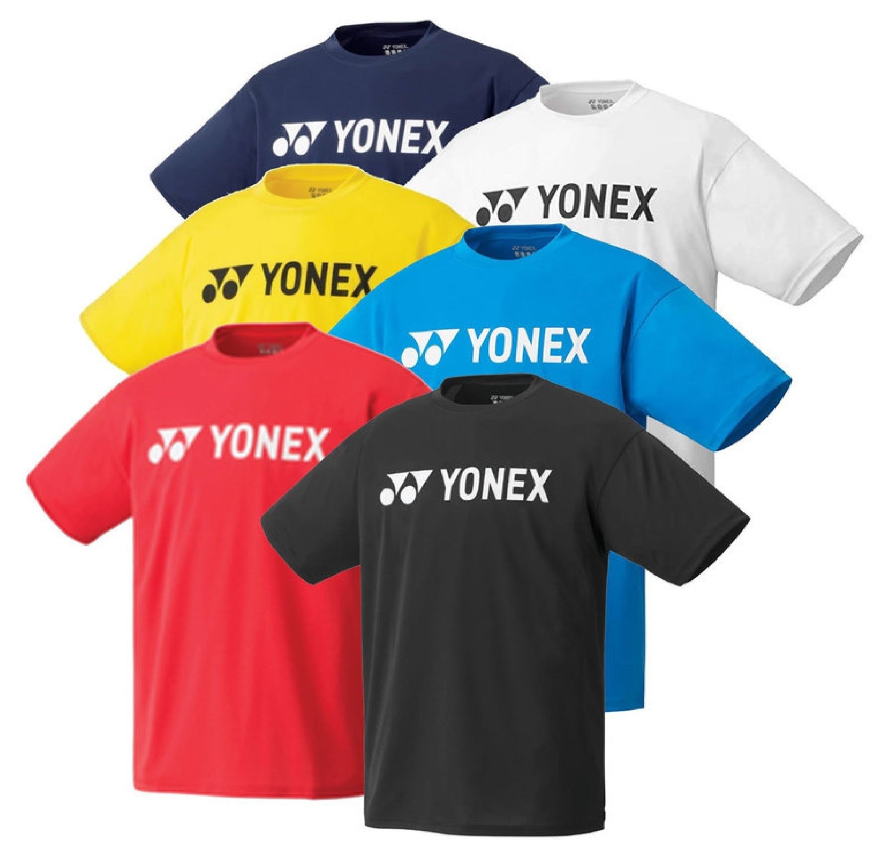 Yonex Men S Crew Neck Shirt Ym Ex Red Euro L