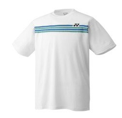 YONEX - MEN'S SHIRT - WHITE GREEN BLUE - YM0022EX - Euro L