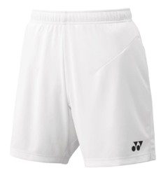 YONEX - MEN'S BADMINTON SHORTS WHITE - YM0004EX - Euro L