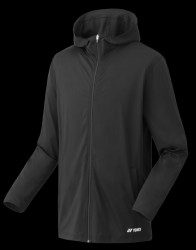 YONEX - MEN'S FULL ZIP HOODIE - 50116EX BLACK - Euro L