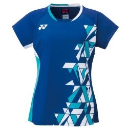 YONEX - WOMEN'S BADMINTON SHIRT - AMERICAN BLUE - 20635EX - Euro S