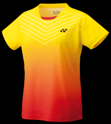 YONEX - WOMEN'S BADMINTON SHIRT - YELLOW - YW0025EX - Euro L