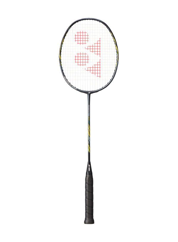 STRUNG YONEX - NANOFLARE 800 LT BADMINTON RACKET - BLACK / ICE BLUE