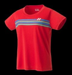 YONEX - WOMEN'S CREW NECK SHIRT - RED - YW0022EX - Euro M