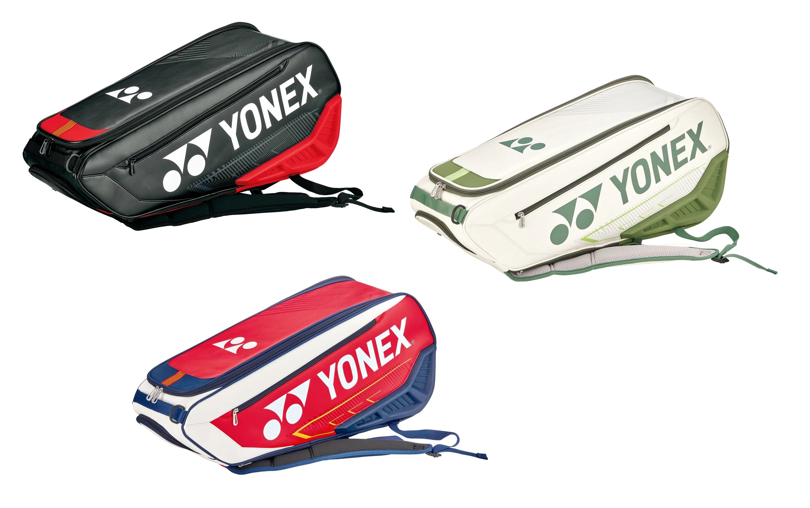 Yonex Expert Racket Bag Ba02326ex 6 Pcs Black Red