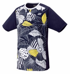 YONEX - MEN'S T-SHIRT - NAVY BLUE - 16632EX - Euro L