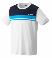 YONEX - MEN'S T-SHIRT - WHITE - 16637EX - Euro L