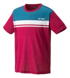 YONEX - MEN'S T-SHIRT - REDDISH ROSE - 16637EX - Euro L