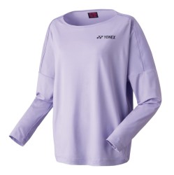 YONEX - WOMEN'S LONG SLEEVE T-SHIRT - MIST PURPLE - 16627EX - Euro L