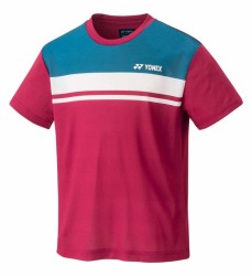 YONEX - JUNIOR T-SHIRT - REDDISH ROSE - 16637JEX - J150