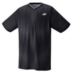 YONEX - JUNIOR'S CREW NECK SHIRT - BLACK - YJ0026EX - J150