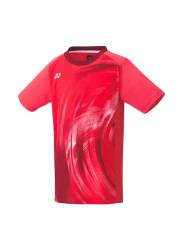 YONEX - JUNIOR T-SHIRT - PEARL RED - 16695JEX - J140