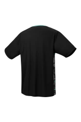 YONEX - MEN'S CREW NECK SHIRT - BLACK - YM0034EX - Euro L