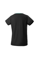 YONEX - WOMEN'S CREW NECK SHIRT - BLACK - YW0034EX - Euro M