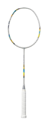 YONEX - NANOFLARE 700 PLAY 4UG5 BADMINTON RACKET - SILVER / SKY BLUE