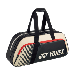 YONEX - ACTIVE SERIES TOURNAMENT BAG 82431WEX - BLACK / BEIGE