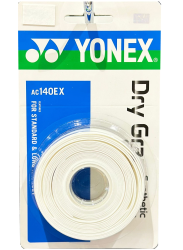 YONEX - AC140-3 DRY STRONG GRAP (3 WRAPS) - WHITE