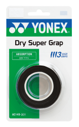 YONEX - AC149-3 DRY SUPER GRAP (3 WRAPS) - BLACK