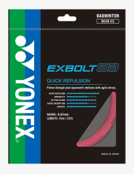 YONEX - EXBOLT 63 - LIGHT PINK