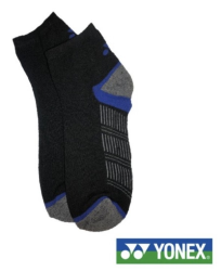 YONEX - TruDRY SOCKS - BLACK / GREY / BLUE - SSSB-100104CM-S