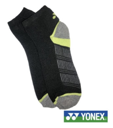 YONEX - TruDRY SOCKS - BLACK / GREY / LIME - SSSB-100104CM-S