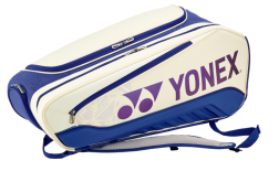 YONEX - EXPERT RACKET BAG BA02526 (6 PCS) - WHITE / DEEP BLUE