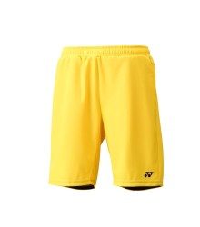 YONEX - MEN'S BADMINTON SHORTS YELLOW 15037EX - Euro S