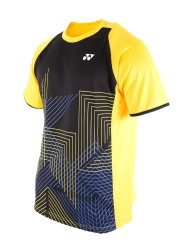 YONEX - MEN'S SHIRT - MALAYSIA - CORN YELLOW / BLACK - Euro L