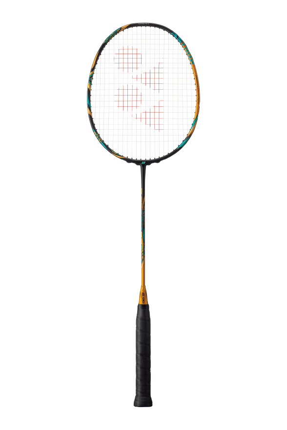 STRUNG YONEX - ASTROX 88D PRO 4U BADMINTON RACKET - CAMEL GOLD