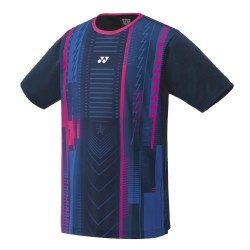 YONEX - MEN'S CREW NECK SHIRT - 16569EX NAVY/PINK - Euro L